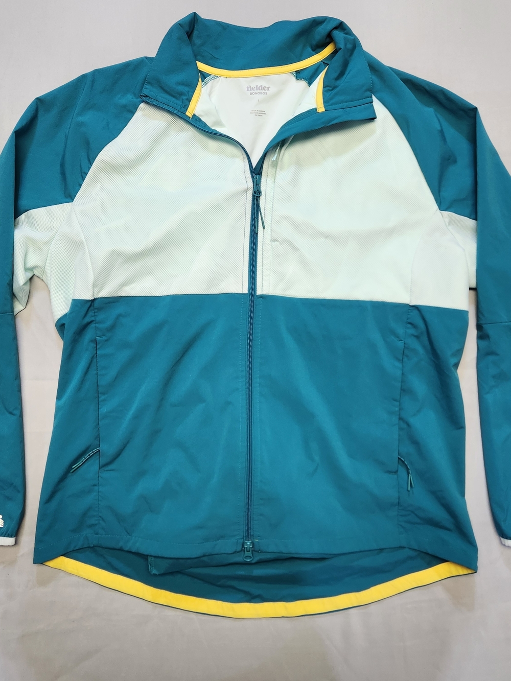 Bonobos Fielder Large Lightweight Full Zip Anorak Pullover Jacket Windbreaker